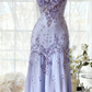 Ivory A Line Straps Beaded Chiffon Long Prom Dress Graduation Prom Dress SH2562