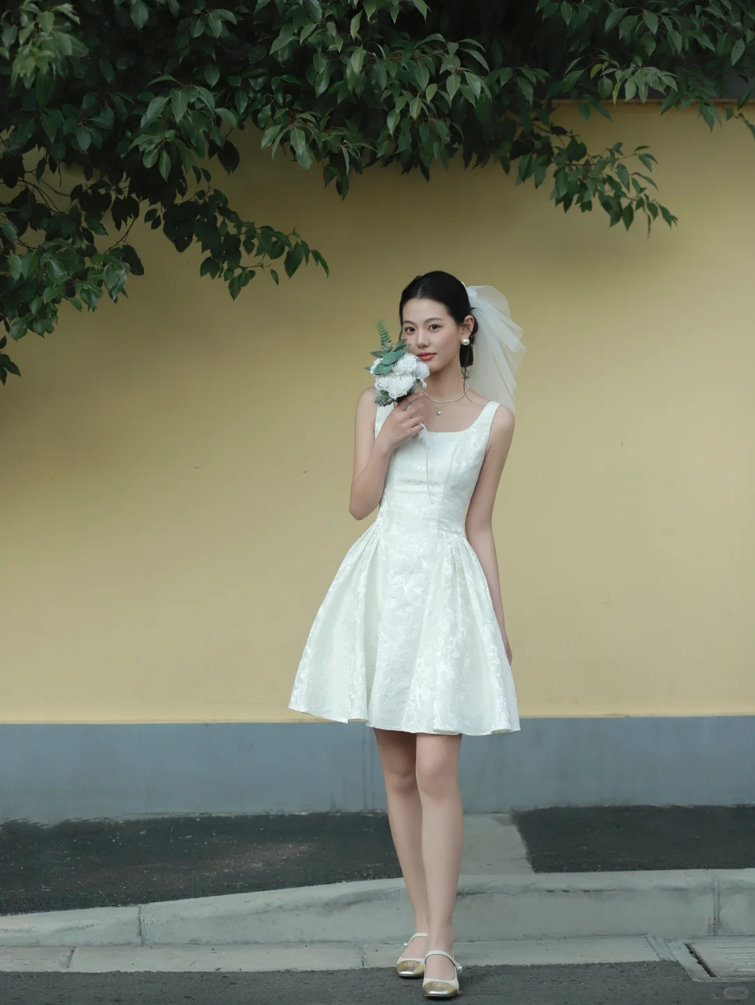 Cute A Line Straps Print Floral Satin Short Prom Dress Homecoming Dress SH4216