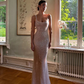 Elegant Mermaid Sequin Prom Dress Long Brithday Evening Dress SH1215