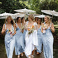 Cute Sheath Halter Yellow Satin Open Back Evening Dress Bridesmaid Dress SH2695