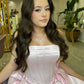 Princess A Line Strapless Pink Corset Homecoming Dress with Bowknot SH7750