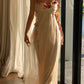 Flowy Ivory A Line Spaghetti Straps Flower Tulle Prom Dress Party Dress SH4073