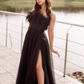 Sexy Strapless Evening Dress A-Line Tulle Formal Prom Dress  SH726