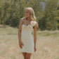 Fashionable Sheath One Shoulder Yellow Short Homecoming Dress with 3D Flowers SH7827
