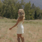 Fashionable Sheath One Shoulder Yellow Short Homecoming Dress with 3D Flowers SH7827