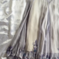 Vintage Gentle A Line Purple Beaded Apricot Chiffon Long Party Dress Prom Dress SH5468