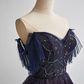 Charming Purple Gradient Tulle Long Prom Dress Evening Party Dress SH817