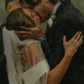 Elegant Ball Gown Off the Shoulder Pleated Simple Satin Wedding Dress SH4749