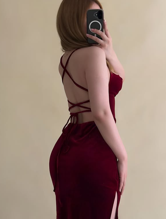 Sexy Burgundy Sheath Halter Velvet Backless Short Prom Dress Homecoming Dress SH9079