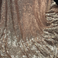 Shiny Champagne Gold One Shoulder Sequin Prom Dress Graduation Prom Dress SH5432