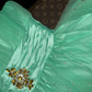 Charming Green A Line Sweetheart Neck Tulle Prom Dress Party Evening Dress SH5991