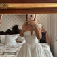 Princess A Line V Neck White Satin Short Homecoming Dress Birthday Dress SH2238