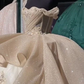 Shiny Quinceanera Dresses Applique Corset Ball Gown Prom Sweet 16 Dress  SH1076