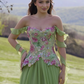 Glamorous A Line Straps Beaded Sequin Ruffle Chiffon Prom Dress Evening Dress SH6331