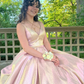 Luxury Satin Long Party Dress Prom Dress SH961