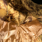 Sexy Leopard Print Satin Chiffon Prom Dress Party Evening Dress SH6000