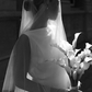 Backless Simple A Line White Satin Long Sweep Wedding Dress SH5216