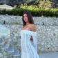 White Sexy Sheath Long Sleeve Lace Prom Dress Homecoming Dress SH7593