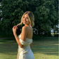 Mermaid Split Front Prom Dress Simple Evening Dress SH353