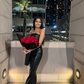 Black Strapless Prom Dreses SH951