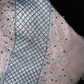 Vintage Mermaid Sweetheart Neck Beaded Layered Chiffon Tulle Long Prom Dress Evening Dress SH3080