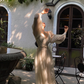 Elegant A Line Long Sleeve White Chiffon Long Prom Dress Party Dress SH4035