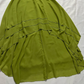 Green Vintage A Line V Neck Beaded Sequin Chiffon Prom Dress Evening Dress SH2539