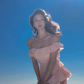 Light Pink A Line Off the Shoulder Ruffle Chiffon Prom Dress Vacation Dress SH4237