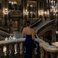 Elegant Royal Blue Sheath Sweetheart Neck Velvet Long Prom Dress SH5161