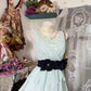 Vintage A Line Mint Green Chiffon Short Cocktail Homecoming Dresses Ideas Hoco Outfits SH6416