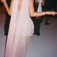 Shiny Sheath Strapless Light Pink Sequin Prom Dress Evening Dress SH2536