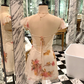 Summer Print Floral A Line Chiffon Short Prom Dress Homecoming Dress SH7176