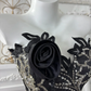 Vintage Black A Line Strapless Shiny Beaded Pleated Satin Prom Dress Sweet 16 Dress SH5982