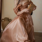 Stunning Burgundy A Line Off the Shoulder Satin Long Prom Dress Party Dress Outfits SH4964
