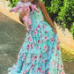 Pretty A Line Sweetheart Mint Green Corset Prom Dress with Appliques Ruffles SH7783