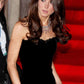Black Elegant A Line Strapless Velvet Long Prom Dress Evening Dress SH3458