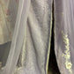 Lilac A Line Sweetheart Neck Beaded Satin Lace Prom Dresses Long Evening Party Dress SH2708