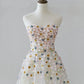 A Line Sweetheart Neck Tulle Lace Flower Long Prom Dress Formal Dress SH1745