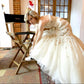 Stunning Mermaid Strapless Sequin Tulle Long Evening Dress Prom Dress SH3938