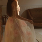 Dreamy A Line Off the Shoulder 3D Flower Tulle Prom Dress Evening Dress SH2379