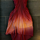 Orange Ombre A Line Spaghetti Strap Chiffon Homecoming Dress Cocktail Dress Outfits SH3565