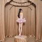 Pink Bow A Line Sweetheart Neck Corset Satin Short Homecoming Dress Cocktail Dress SH3356