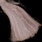 Exquisite A Line Long Sleeve Sequin Tulle Prom Dress Party Dress SH3398