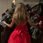 Simple A Line Strapless Red Satin Short Homecoming Dress Cocktail Dress SH3191