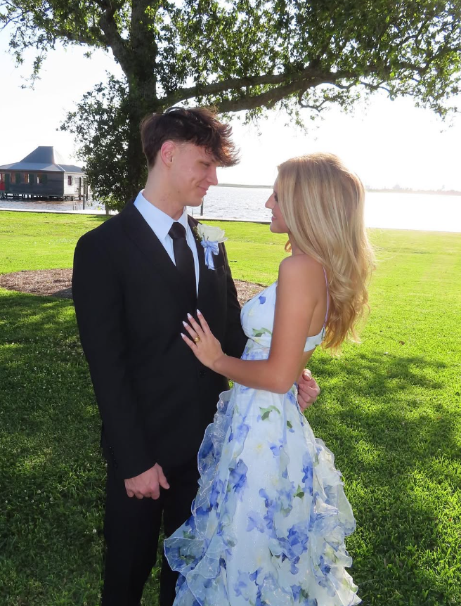 Classic Blue Floral Prom Dresses Long Evening Gown SH962 shinydress Classic Blue Floral Prom Dresses Long Evening Gown SH962 shinydress