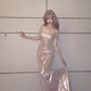 Romantic Light Pink Mermaid Satin Graduation Ball Gown 18th Birthday Dress with Slit SH4990