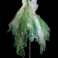 Sweety Green Ball Gown Spaghetti Strap 3D Floral Tulle Short Prom Dress Homecoming Dress SH6441