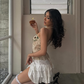 Cute A Line Sweetheart Neck Appliques Beaded Lace Short Homecoming Dress Birthday Dress SH1991