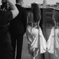 Simple Sheath Spaghetti Strap White Satin Backless Long Train Wedding Dress SH7543