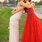 Sparkly Straps Mermaid Sequin Backless Prom Dress Evening Dress with Slit SH1722